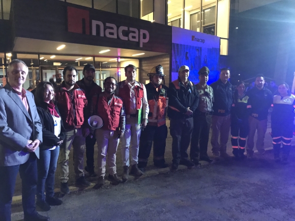 Inacap y la ACHS realizan con éxito primer simulacro nacional del semestre
