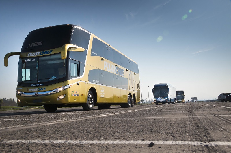 La ACHS entrega reconocimiento a buses plusschile