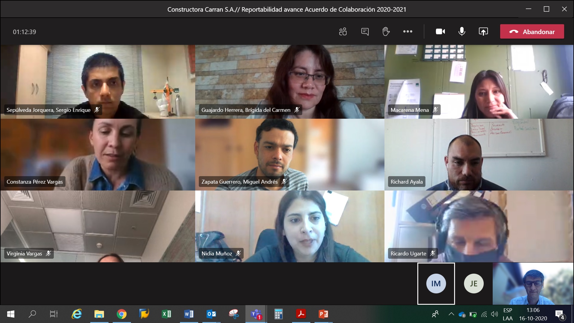 La ACHS certifica el Sistema de Gestión en Seguridad y Salud en el Trabajo de Constructora Carran S.A.