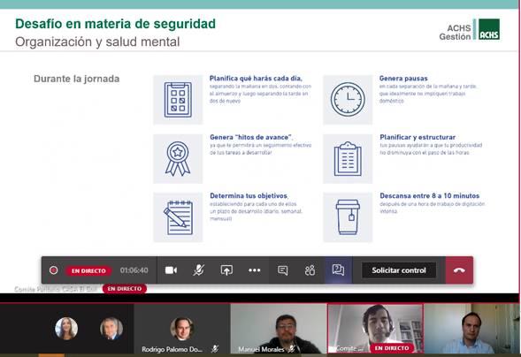 Cphs de las oficinas arauco se suman a la prevención del covid-19