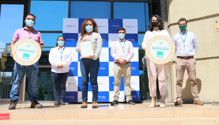 Intercarry recibe Sello COVID-19 ACHS por su destacada gestión preventiva en tiempos de pandemia