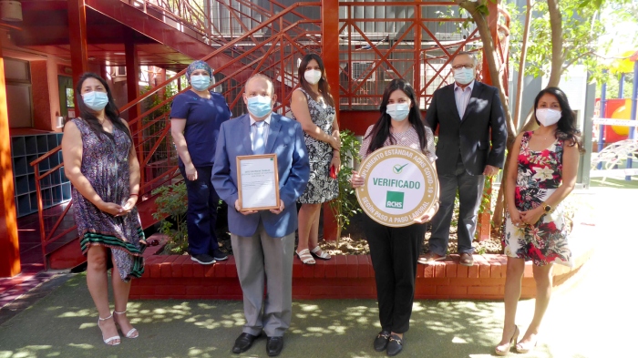 Colegios Pedro de Valdivia obtienen Sello COVID-19 ACHS