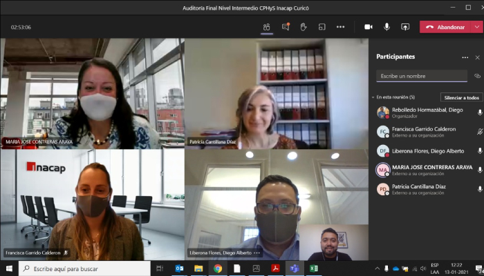 La ACHS reconoce el logro de Certificación de los Comités Paritarios de Higiene y Seguridad de INACAP Sedes Calama, Curicó y Punta Arenas