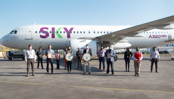 Sky Airline recibe el Sello COVID-19 ACHS