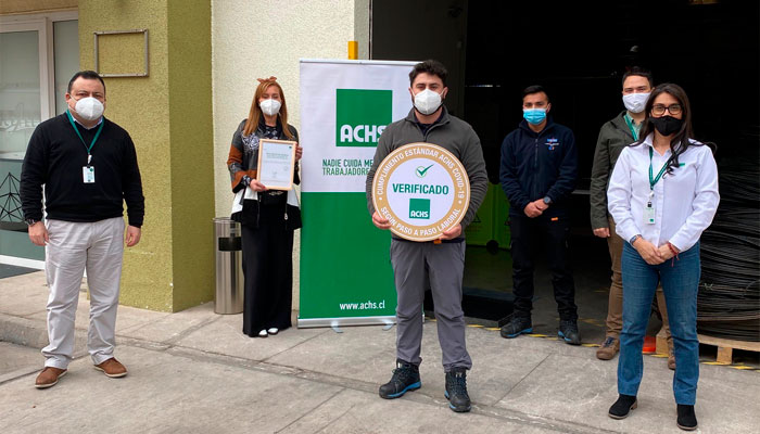 Empresa Icetel Servicios recibe Sello COVID-19 ACHS para su sucursal en Renca