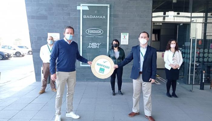 La ACHS entrega Sello COVID-19 a Badamax por el éxito en la implementación de las medidas preventivas y el cuidado de sus trabajadores