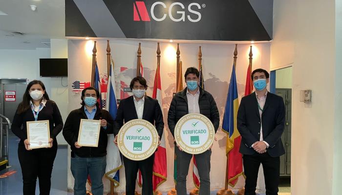 Empresas del Grupo CGS reciben Sello COVID-19 de la Asociación Chilena de Seguridad