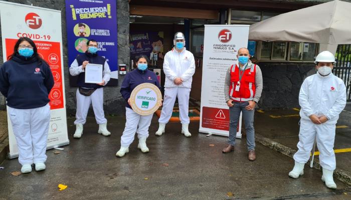 Frigorífico Temuco obtiene Sello COVID-19 ACHS y se convierte en la primera empresa de la industria cárnica en recibir la certificación en la Región