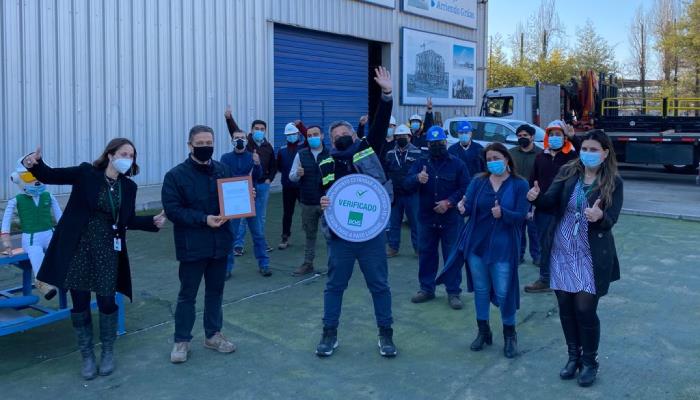 Maestranza Cachapoal recibe Sello COVID-19 ACHS en reconocimiento de su preocupación por la salud y seguridad de los trabajadores