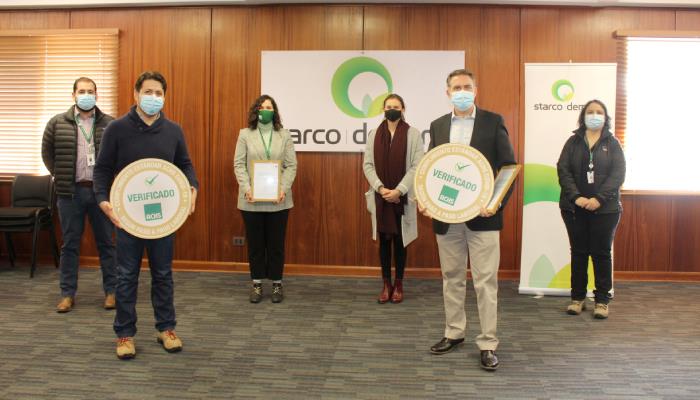 Starco Demarco recibe Sello COVID-19 ACHS por el compromiso con la salud de sus trabajadores