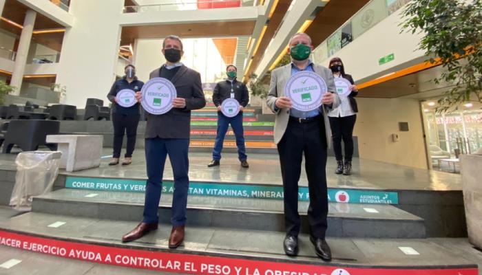 La ACHS entregó Sello COVID-19 por re-certificación del Campus Bellavista de la Universidad San Sebastián