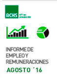 Informe de Empleo y Remuneraciones ACHS Agosto 2016