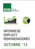 Informe de Empleo y Remuneraciones ACHS Octubre 2013