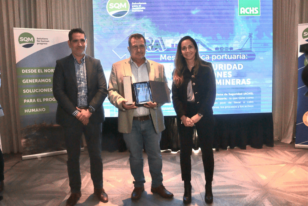 La ACHS y SQM realizan primera Mesa Técnica Portuaria