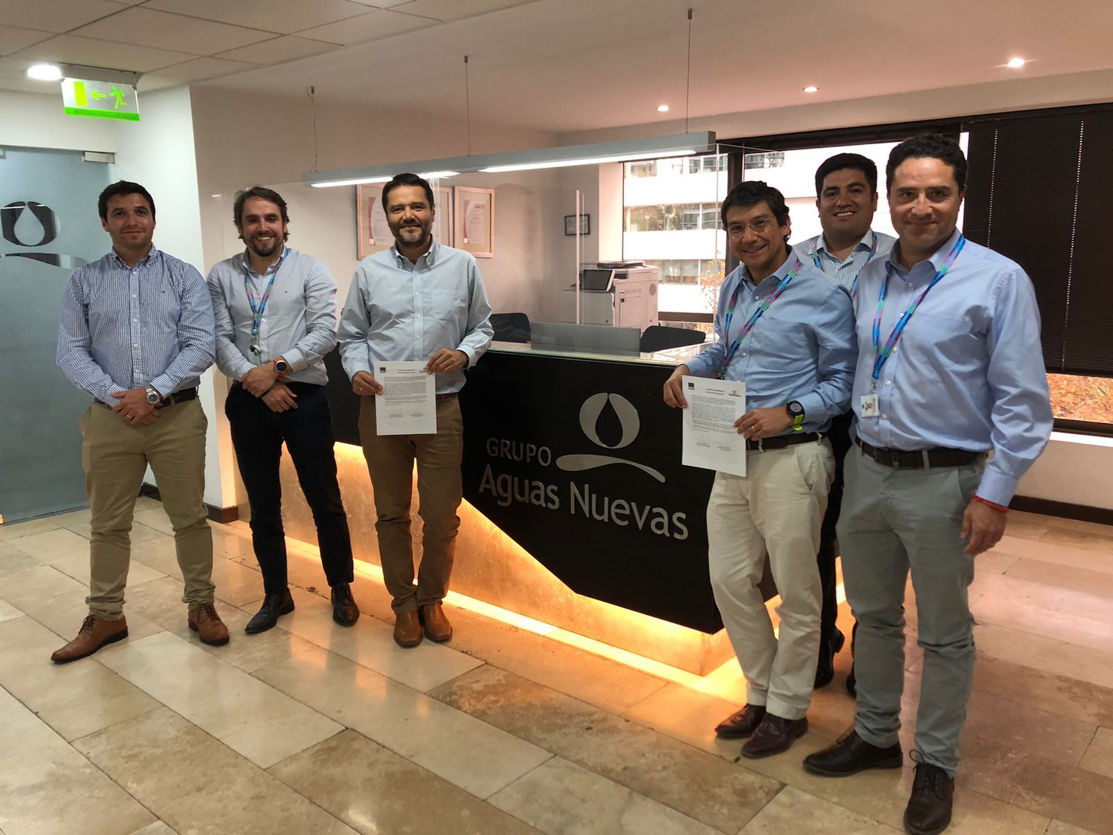 La ACHS y Grupo Aguas Nuevas concretan acuerdo de colaboración para 2023